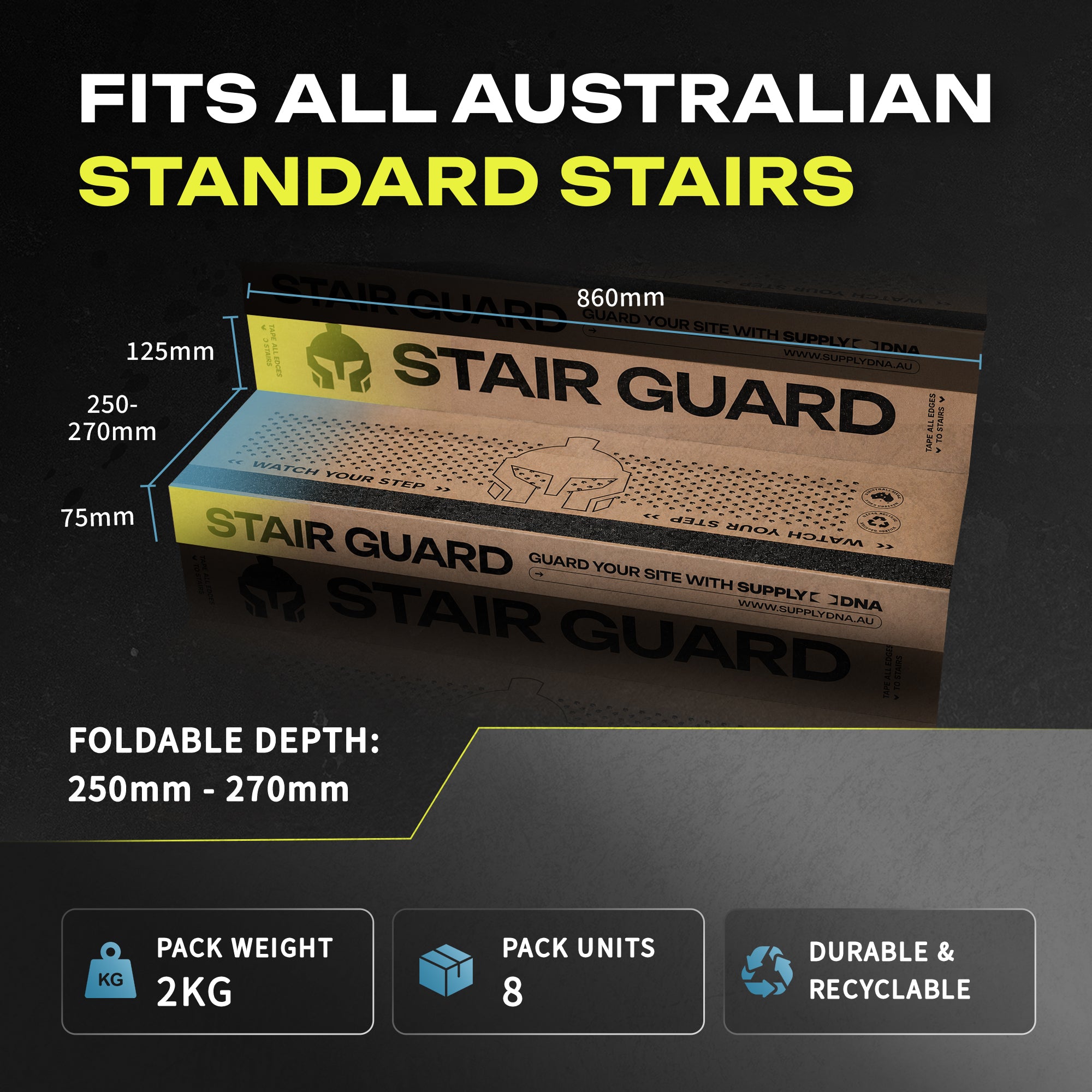 Stair Guard Temporary Stair Protection