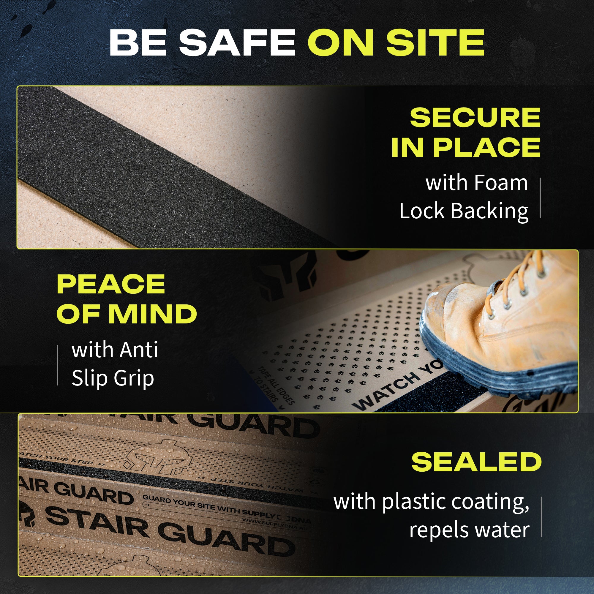 Stair Guard Temporary Stair Protection